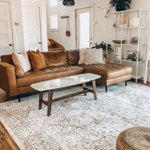 Sofa Da Phong Cách Hiện Đại Sang Trọng