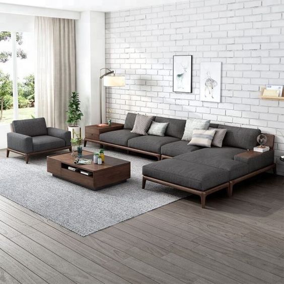 Ghế Sofa Vải Cho Phòng Khách